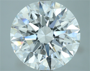 Picture of Lab Grown Diamond 7.07 Carats, Round with Ideal Cut, E Color, VS2 Clarity and Certified by IGI
