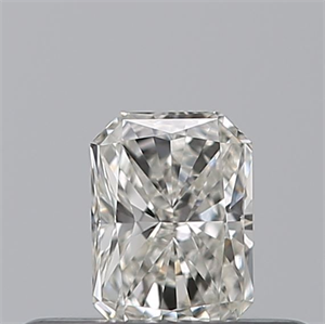 Picture of Natural Diamond 0.23 Carats, Radiant with  Cut, H Color, VVS2 Clarity and Certified by GIA
