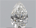 Diamante Natural 0.30 quilates, De pera , Color F, claridad VS2 y certificado GIA