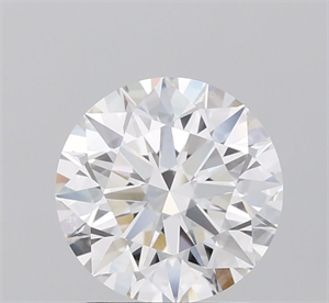 Picture of Lab Grown Diamond 2.06 Carats, Round with Ideal Cut, F Color, VVS2 Clarity and Certified by IGI