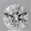 Lab Grown Diamond 2.98 Carats, Round with Ideal Cut, E Color, VS1 Clarity and Certified by IGI