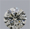 Diamante Natural 0.40 quilates, Redondo , Color K, claridad SI1 y certificado IGI
