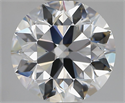 Natural Diamond 2.50 Carats, Round with Excellent Cut, E Color, VS1 Clarity and Certified by GIA