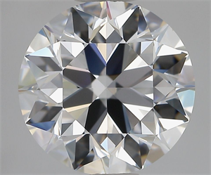 Picture of Natural Diamond 2.50 Carats, Round with Excellent Cut, E Color, VS1 Clarity and Certified by GIA