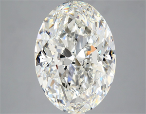 Foto Diamante Natural 5.01 quilates, Ovalado , Color H, claridad VS2 y certificado GIA de