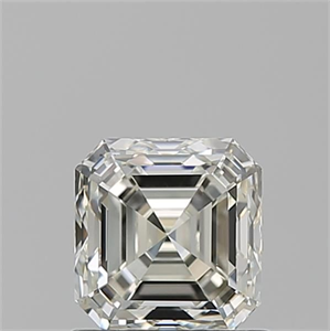 Picture of Natural Diamond 1.01 Carats, Asscher with  Cut, K Color, VS2 Clarity and Certified by GIA