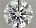 Lab Grown Diamond 1.00 Carats, Round with Excellent Cut, D Color, VVS2 Clarity and Certified by IGI