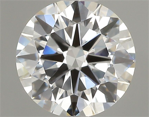 Picture of Lab Grown Diamond 1.00 Carats, Round with Excellent Cut, D Color, VVS2 Clarity and Certified by IGI