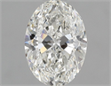 Diamante Natural 0.80 quilates, Ovalado , Color I, claridad VS2 y certificado GIA