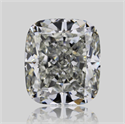 Natural Diamond 1.05 Carats, Cushion with  Cut, J Color, VS1 Clarity and Certified by GIA