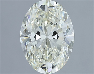 Picture of Natural Diamond 2.01 Carats, Oval with  Cut, K Color, SI1 Clarity and Certified by IGI
