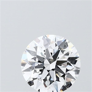 Picture of Lab Grown Diamond 1.04 Carats, Round with Ideal Cut, E Color, VVS2 Clarity and Certified by IGI