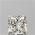 Diamante Natural 2.21 quilates, Princesa , Color L, claridad VS2 y certificado GIA
