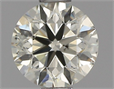 Natural Diamond 0.70 Carats, Round with Excellent Cut, M Color, SI1 Clarity and Certified by IGI