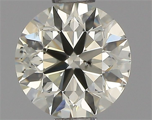 Picture of Natural Diamond 0.70 Carats, Round with Excellent Cut, M Color, SI1 Clarity and Certified by IGI