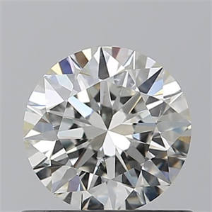Picture of Natural Diamond 0.70 Carats, Round with Excellent Cut, I Color, SI1 Clarity and Certified by GIA