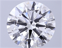 Lab Grown Diamond 8.05 Carats, Round with Ideal Cut, E Color, VS1 Clarity and Certified by IGI
