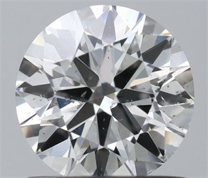 Picture of Natural Diamond 0.80 Carats, Round with Excellent Cut, G Color, SI1 Clarity and Certified by IGI