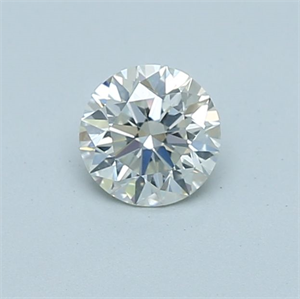 Foto Diamante Natural 0.51 quilates, Redondo , Color I, claridad SI1 y certificado GIA de