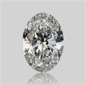 Natural Diamond 0.50 Carats, Oval with  Cut, E Color, VS1 Clarity and Certified by GIA