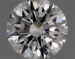 Picture of Natural Diamond 0.41 Carats, Round with Excellent Cut, D Color, SI1 Clarity and Certified by IGI
