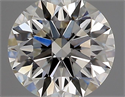 Natural Diamond 0.42 Carats, Round with Excellent Cut, I Color, VS1 Clarity and Certified by GIA