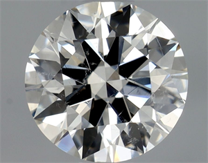 Picture of Natural Diamond 0.80 Carats, Round with Excellent Cut, H Color, SI2 Clarity and Certified by GIA