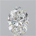 Natural Diamond 1.31 Carats, Oval with  Cut, F Color, VS2 Clarity and Certified by GIA