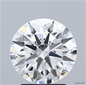 Del inventario de diamantes de laboratorio, 2.55 quilates, Redondo , Color E, claridad VVS2 y certificado IGI