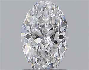 Picture of Natural Diamond 1.00 Carats, Oval with  Cut, D Color, VS2 Clarity and Certified by GIA