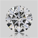 Natural Diamond 0.71 Carats, Round with Very Good Cut, D Color, VS2 Clarity and Certified by GIA