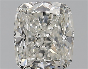 Foto Diamante Natural 0.59 quilates, Del cojín , Color H, claridad VVS1 y certificado GIA de