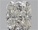 Natural Diamond 0.59 Carats, Cushion with  Cut, H Color, VVS1 Clarity and Certified by GIA