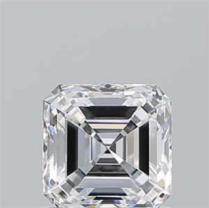 Foto Diamante Natural 0.90 quilates, Asscher , Color D, claridad VS1 y certificado GIA de