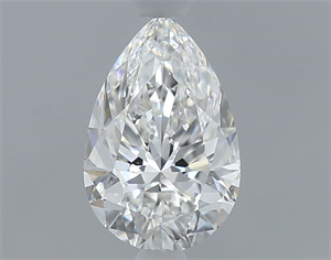 Picture of Natural Diamond 0.41 Carats, Pear with  Cut, F Color, VS2 Clarity and Certified by GIA