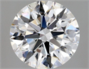 Natural Diamond 1.50 Carats, Round with Excellent Cut, D Color, VVS2 Clarity and Certified by GIA