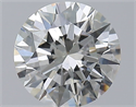 Natural Diamond 2.51 Carats, Round with Excellent Cut, G Color, SI1 Clarity and Certified by GIA