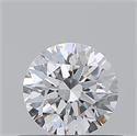 Diamante Natural 0.51 quilates, Redondo , Color D, claridad IF y certificado GIA