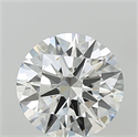 Del inventario de diamantes de laboratorio, 2.55 quilates, Redondo , Color F, claridad VVS2 y certificado IGI
