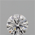 Natural Diamond 0.40 Carats, Round with Excellent Cut, E Color, VVS2 Clarity and Certified by GIA