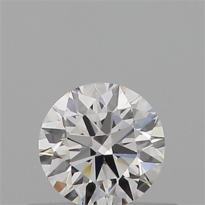 Picture of Natural Diamond 0.40 Carats, Round with Excellent Cut, E Color, VVS2 Clarity and Certified by GIA