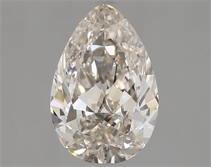 Picture of Natural Diamond 1.50 Carats, Pear with  Cut, K Color, VS2 Clarity and Certified by GIA