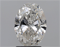 Natural Diamond 2.01 Carats, Oval with  Cut, E Color, VVS1 Clarity and Certified by GIA