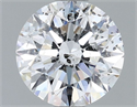 Natural Diamond 1.30 Carats, Round with Excellent Cut, E Color, SI2 Clarity and Certified by IGI