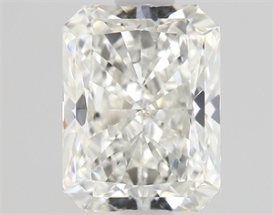 Picture of Natural Diamond 0.87 Carats, Radiant with  Cut, H Color, VVS1 Clarity and Certified by GIA