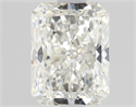 Diamante Natural 0.87 quilates, Radiante , Color H, claridad VVS1 y certificado GIA