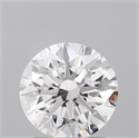 Lab Grown Diamond 1.38 Carats, Round with Excellent Cut, E Color, VS2 Clarity and Certified by IGI