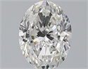 Diamante Natural 2.01 quilates, Ovalado , Color F, claridad SI1 y certificado GIA