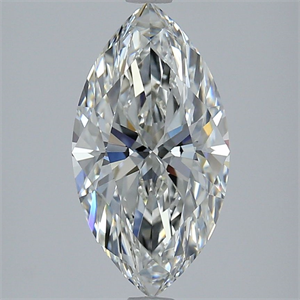 Picture of Natural Diamond 3.03 Carats, Marquise with  Cut, H Color, VVS2 Clarity and Certified by GIA