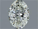 Natural Diamond 0.80 Carats, Oval with  Cut, I Color, VVS1 Clarity and Certified by IGI